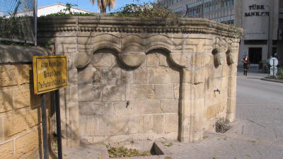 The fountain in Ataturk Square, Nicosia, North Cyprus