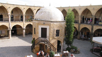 The Masjid at the Buyuk Han (Great Inn), Nicosia, North Cyprus
