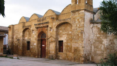 The church of St Luke (Ayios Lucas), Nicosia, North Cyprus