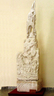 "The epic of the Turkish cypriot" sculpture