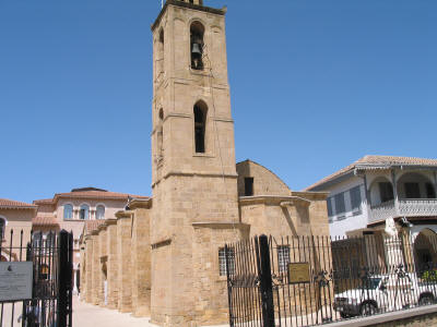 St John's cathedral, Nicosia, South Cyprus. Looking from the south