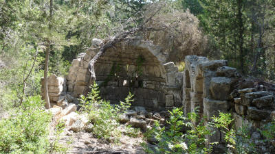 The Byzantine church near Dipkarpaz