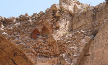 Weight saving pots at St George of the Greeks church, Famagusta