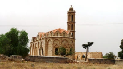 The church of Agios Charalambos, Kontea, Cyprus