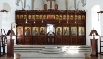 The church interior, January 2014