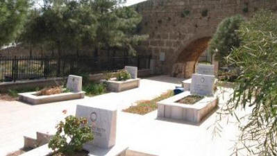Graves on the Martinengo Bastion, Famagusta, North cyprus