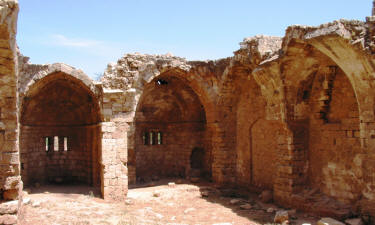 Interior of Agios simeon Church, Famagusta, North Cyprus