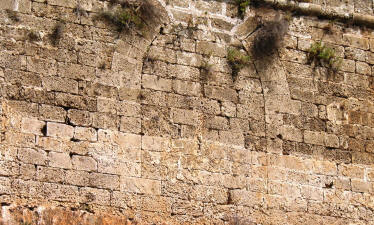 A redundant entrance in the city walls, famagusta, North Cyprus