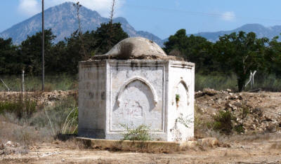 The well at the monastary of St Panteleimon