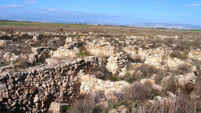 The city of Enkomi, Near Famagusta, North Cyprus