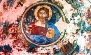 Christ Pandokrator at Antiphontis Church