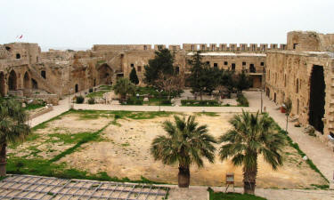 The Parade Ground in Kyrenia castle, North cyprus