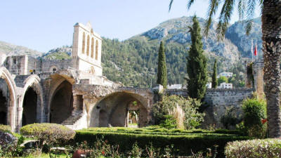 Bellapais Abbey, near Kyrenia, North Cyprus