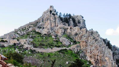 St Hilarion Castle, near Kyrenia, North Cyprus