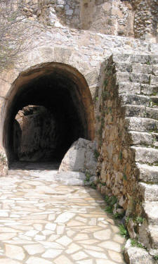 The gatehouse at St Hilarion castle