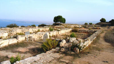 Vouni Palace, near Lefke, North Cyprus