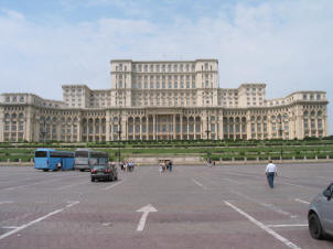 The palace of Parliament, Bucharest