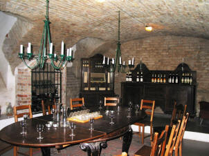 The cellar bar on the Gastro tour of Budapest