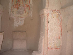 Cave church interior