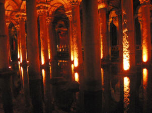 The Byzantine cistern, Istanbul