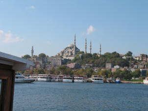 Istanbul from the Bosphorus