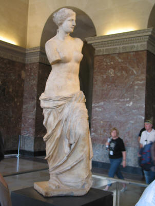 The Venus de Milo at the Louvre, Paris