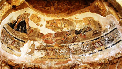 Apollo and Artemis at the Roman baths, Salamis, Near Famagusta, North Cyprus