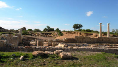 The ancient city of Salamis, near Famagusta, North Cyprus