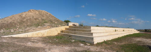 The Nicocreon monument at Tuzla, near famagusta, North Cyprus