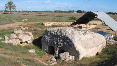 Tomb 79 att the Royal Tombs, Salamis, near Famagusta, North Cyprus