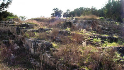 The temple of Zeus Salaminios at Salamis, near Famagusta, North Cyprus